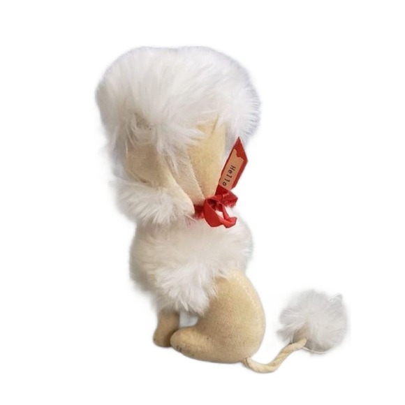 Vintage Sawdust Poodle Plushie by Kamar, Dream Pets - Picture 8 of 10